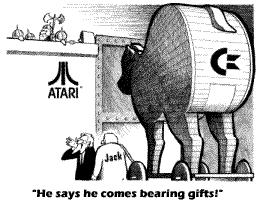 Dobov karikatura: Atari vs. Commodore