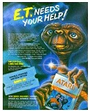 Reklama na hru E.T - 1982